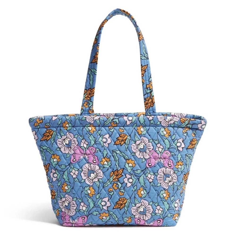 Vera Bradley Small East West Tote Bag Wild Prairie